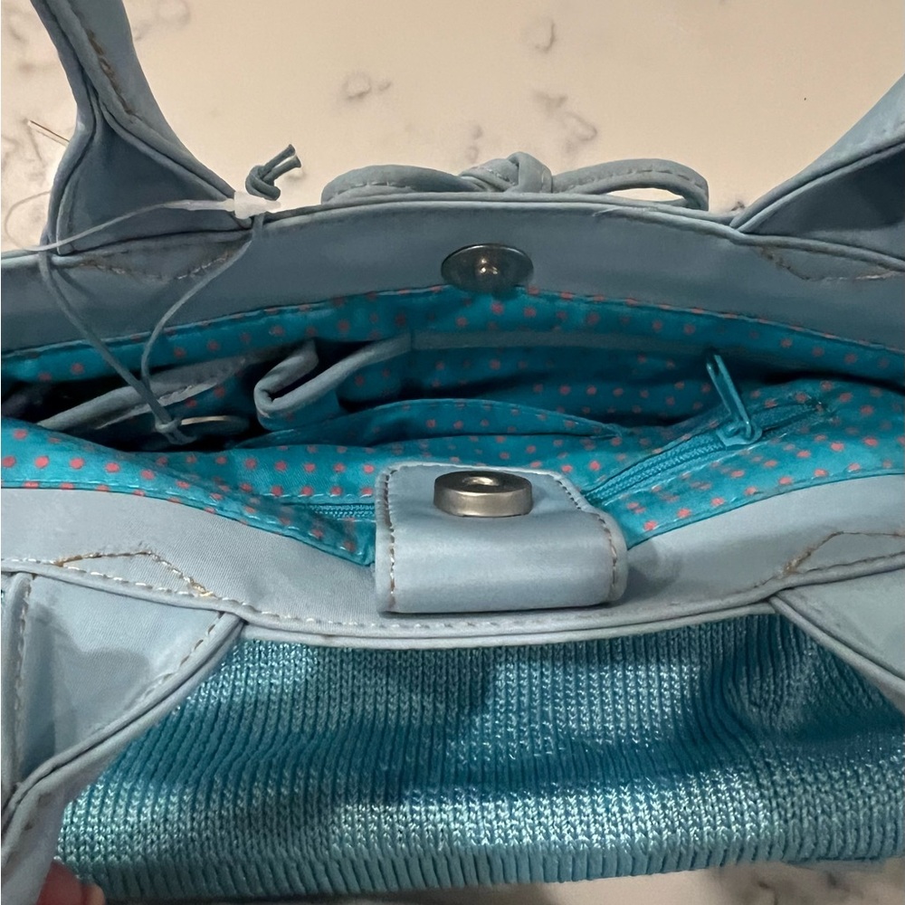 The Sak Light Blue Crochet Tote Bag - Picture 10 of 10